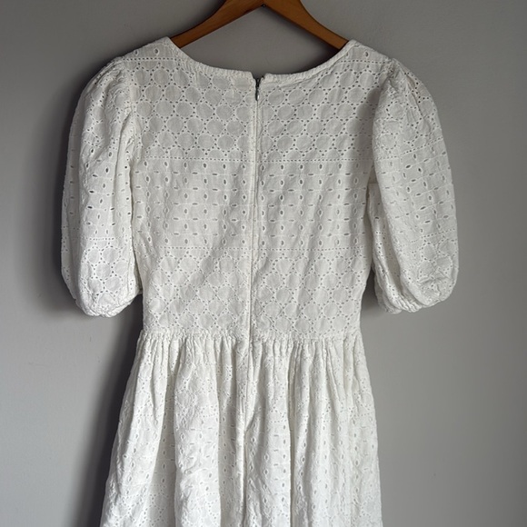 Mille Resort Maja Dress in Pearl Eyelet XXS - Picture 10 of 15